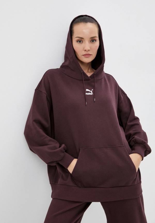 

Худи PUMA, Бордовый, Classics Oversized Hoodie