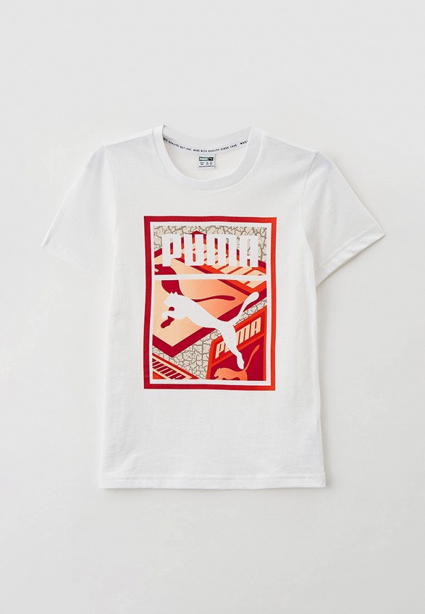 

Футболка PUMA, Белый, Street Art Graphic Tee B