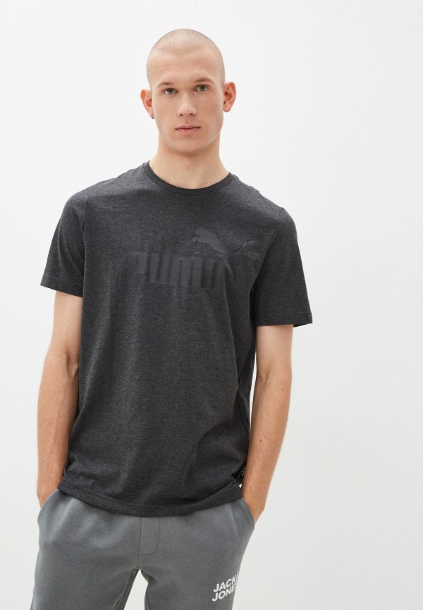 

Футболка PUMA, Серый, ESS Heather Tee