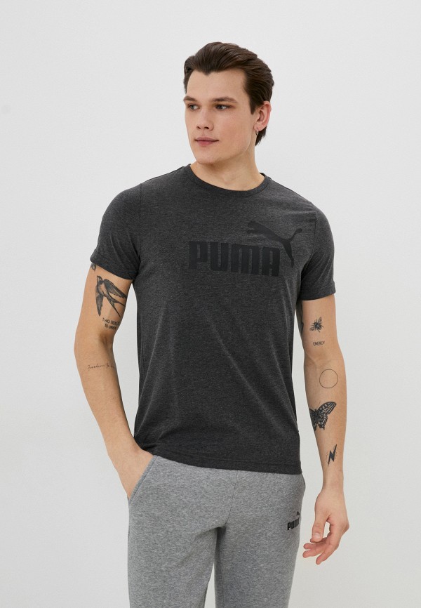 

Футболка PUMA, Серый, ESS Heather Tee
