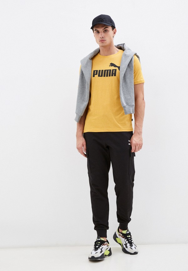

Футболка PUMA, Желтый, ESS Heather Tee