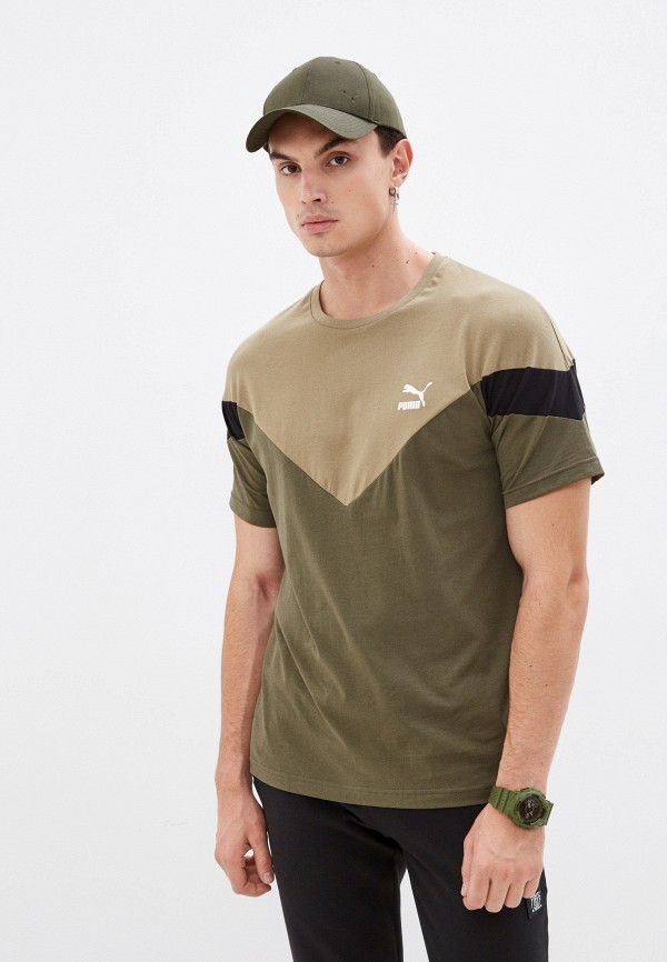 

Футболка PUMA, Хаки, Iconic MCS Tee