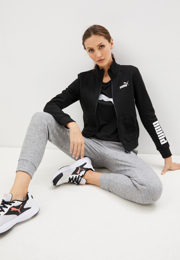 

Олимпийка PUMA, Черный, POWER Logo Track Jacket FL