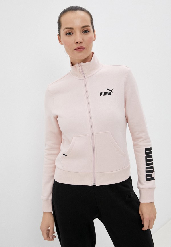 

Олимпийка PUMA, Розовый, POWER Logo Track Jacket FL