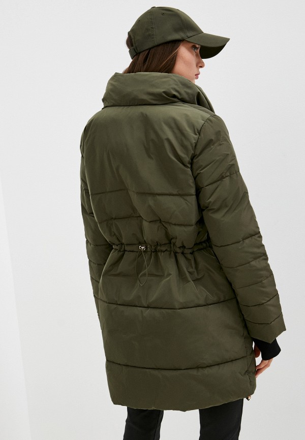 Куртка утепленная Liu Jo Sport, цвет хаки, размер 40 TF1021T4955 - фото 4