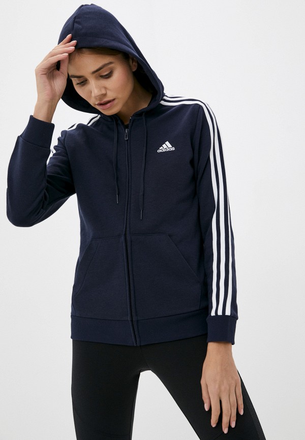 

Толстовка adidas, Синий, W 3S FT FZ HD