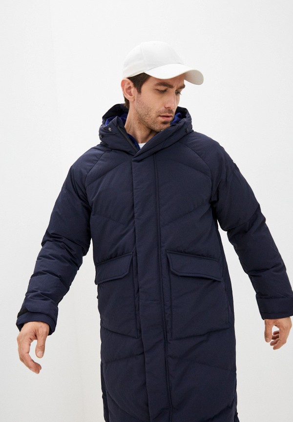 

Пуховик adidas, Синий, BIG BAFFLE COAT