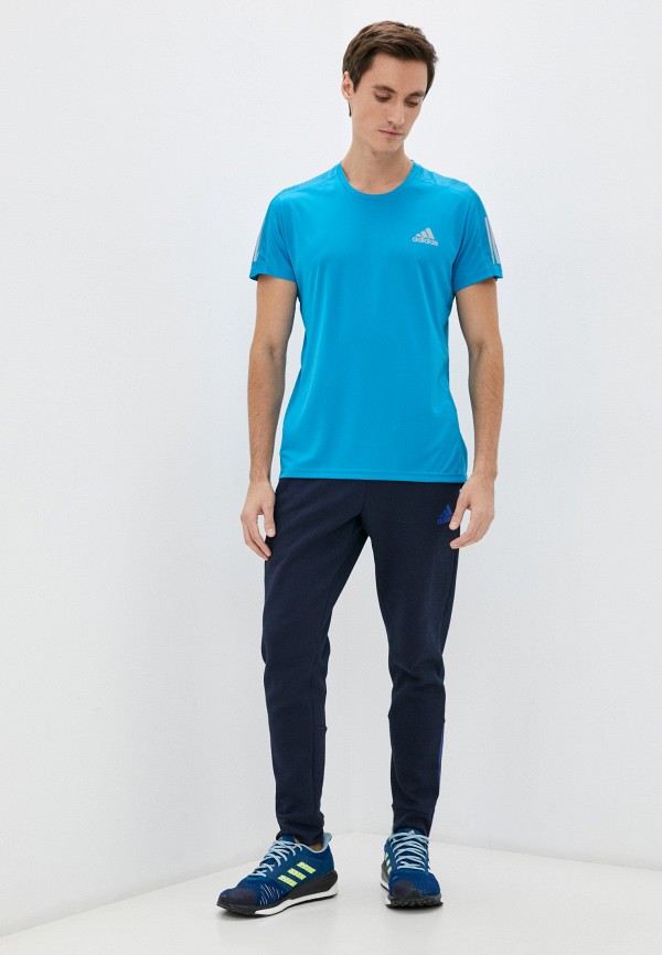 

Футболка спортивная adidas, Голубой, OWN THE RUN TEE