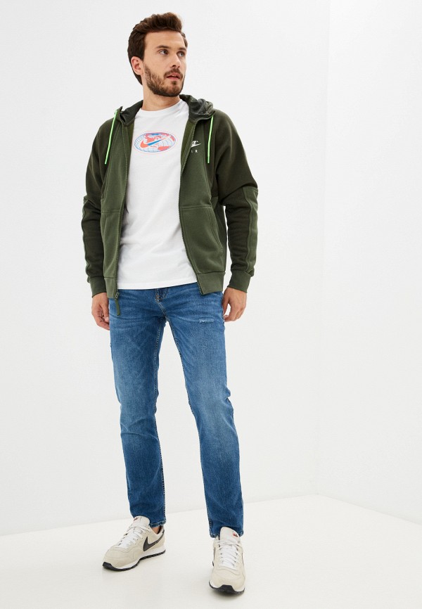

Толстовка Nike, Хаки, M NSW NIKE AIR FZ BB HOODIE