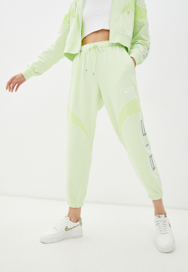 

Брюки спортивные Nike, Зеленый, W NSW AIR FLC MR JGGR