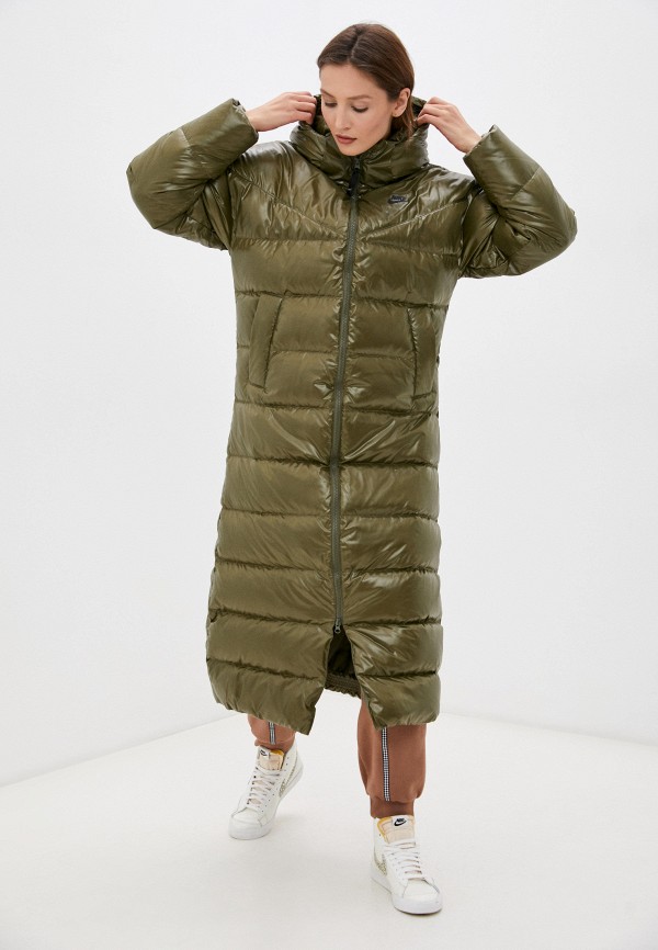 

Пуховик Nike, Хаки, W NSW TF CITY HD PARKA