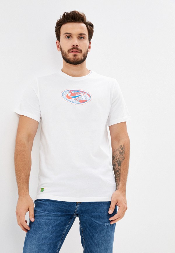 

Футболка Nike, Белый, M NSW TEE WORLDWIDE GLOBE
