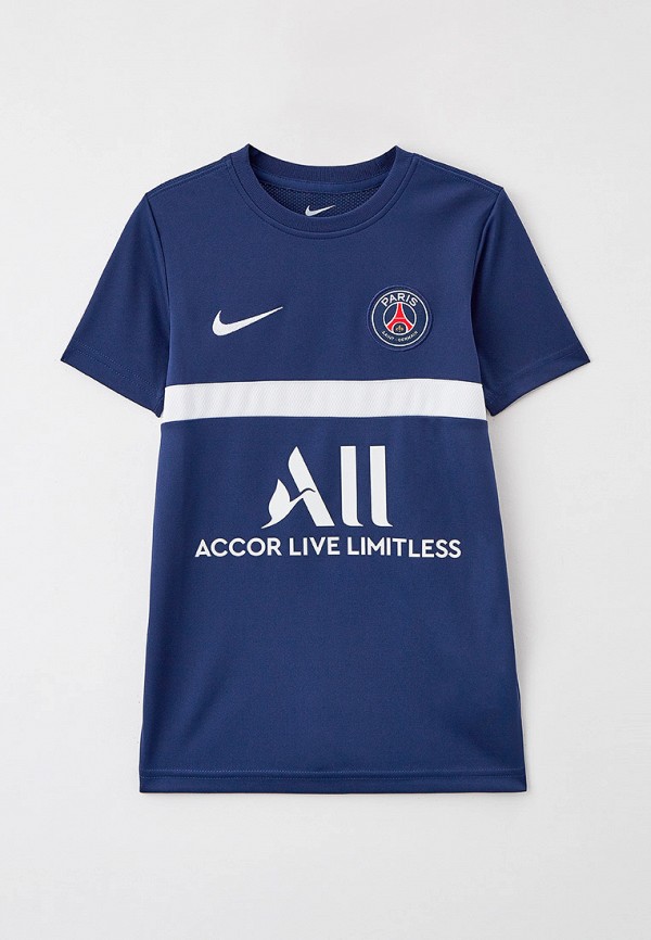 

Футболка спортивная Nike, Синий, PSG YNK DF ACDPR TOP SS ESN