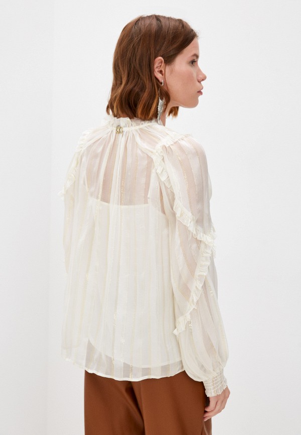 Блуза Twinset Milano, цвет белый, размер 40 212TP2481 - фото 4