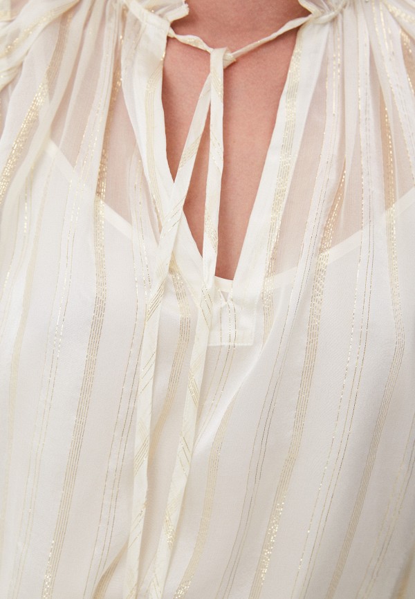 Блуза Twinset Milano, цвет белый, размер 40 212TP2481 - фото 5