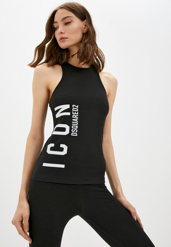 

Майка Dsquared2 Underwear, Черный, ICON