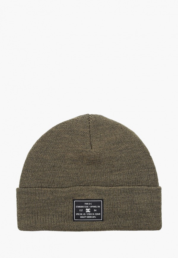 

Шапка DC Shoes, Хаки, LABEL BEANIE HDWR CRH0