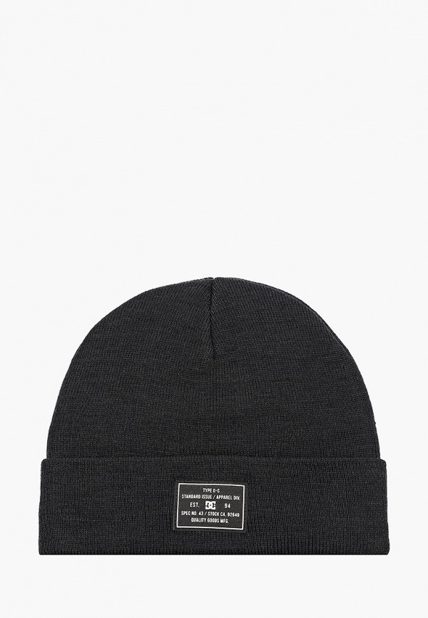 

Шапка DC Shoes, Черный, LABEL BEANIE HDWR KVJ0