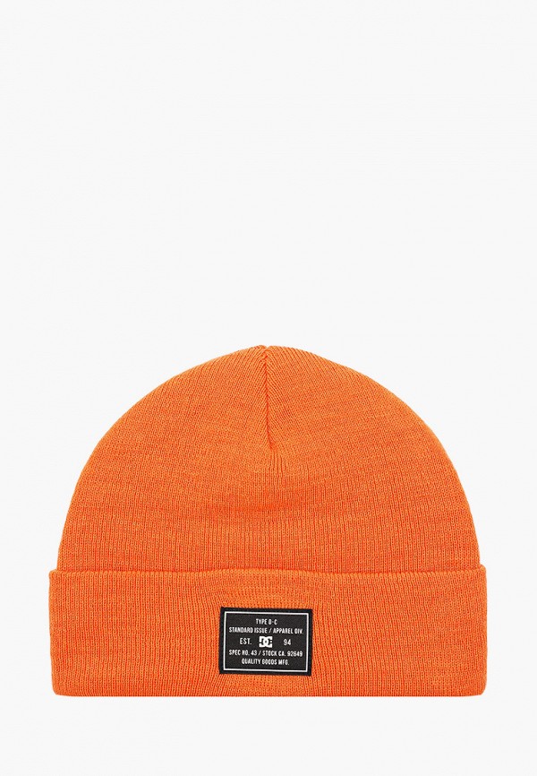 

Шапка DC Shoes, Оранжевый, LABEL BEANIE HDWR NZN0