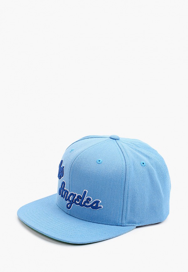 

Бейсболка Mitchell & Ness, Голубой, NBA LOS ANGELES LAKERS Team Ground Snapback HWC