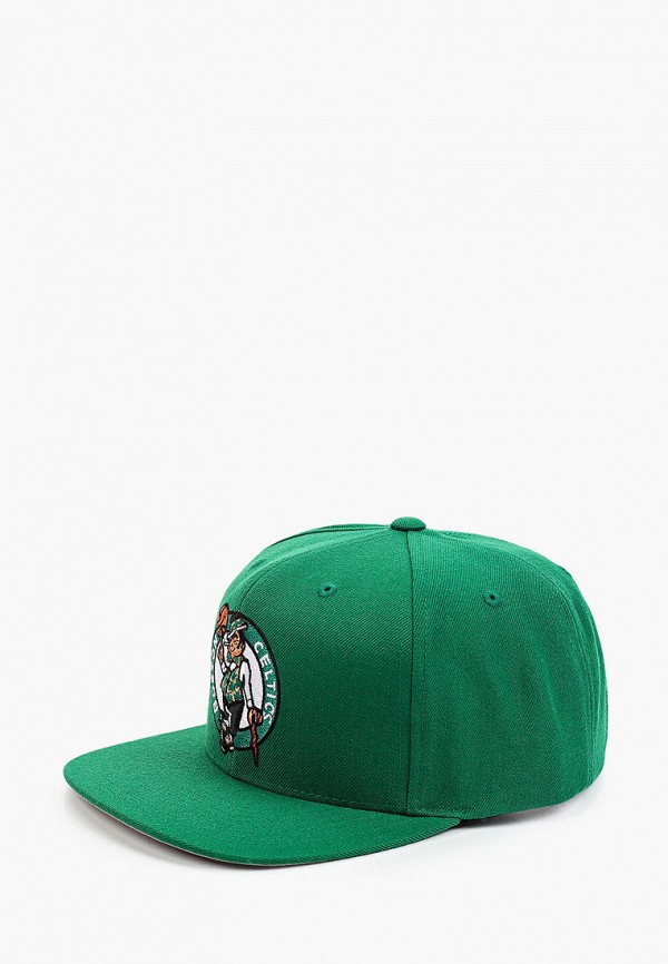 

Бейсболка Mitchell & Ness, Зеленый, NBA BOSTON CELTICS Team Ground Snapback