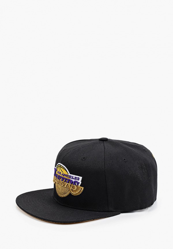 

Бейсболка Mitchell & Ness, Черный, NBA LOS ANGELES LAKERS Gold Dip Down Snapback
