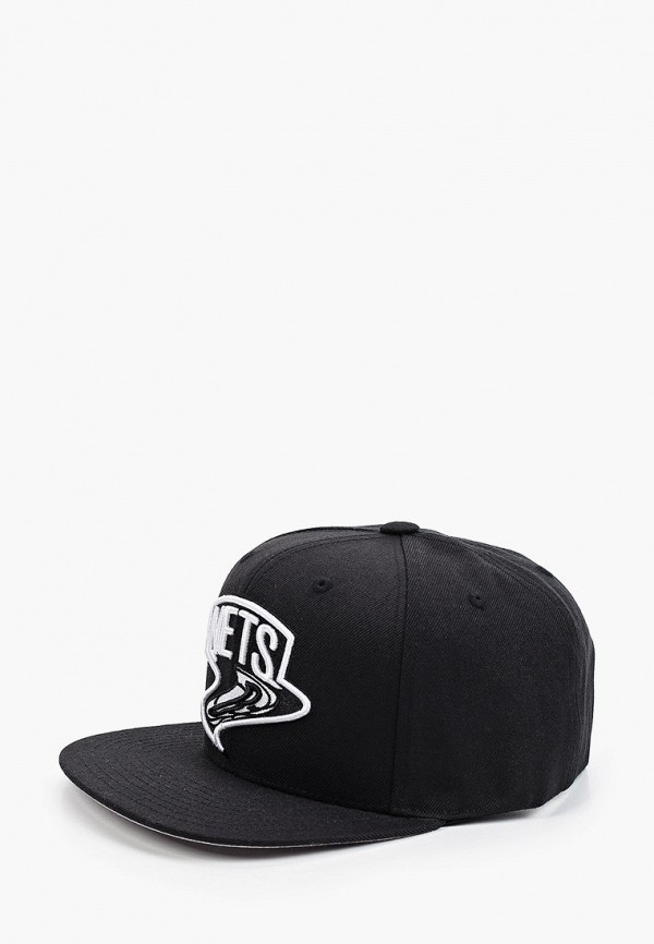 

Бейсболка Mitchell & Ness, Черный, NBA BROOKLYN NETS Warp Down Snapback