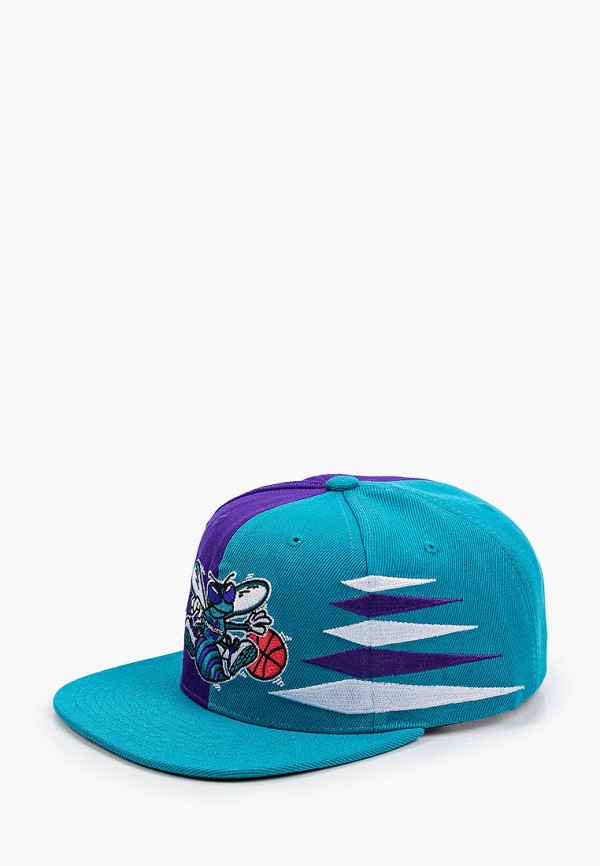 

Бейсболка Mitchell & Ness, Синий, NBA CHARLOTTE HORNETS Diamond Cut Snapback HWC