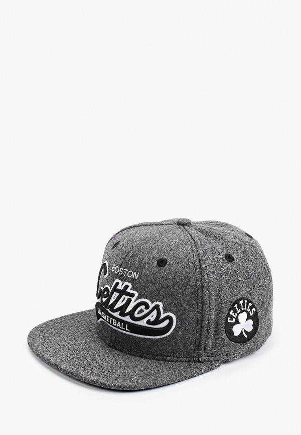 

Бейсболка Mitchell & Ness, Серый, NBA Boston Celtics MELTON COD SNAPBACK HWC