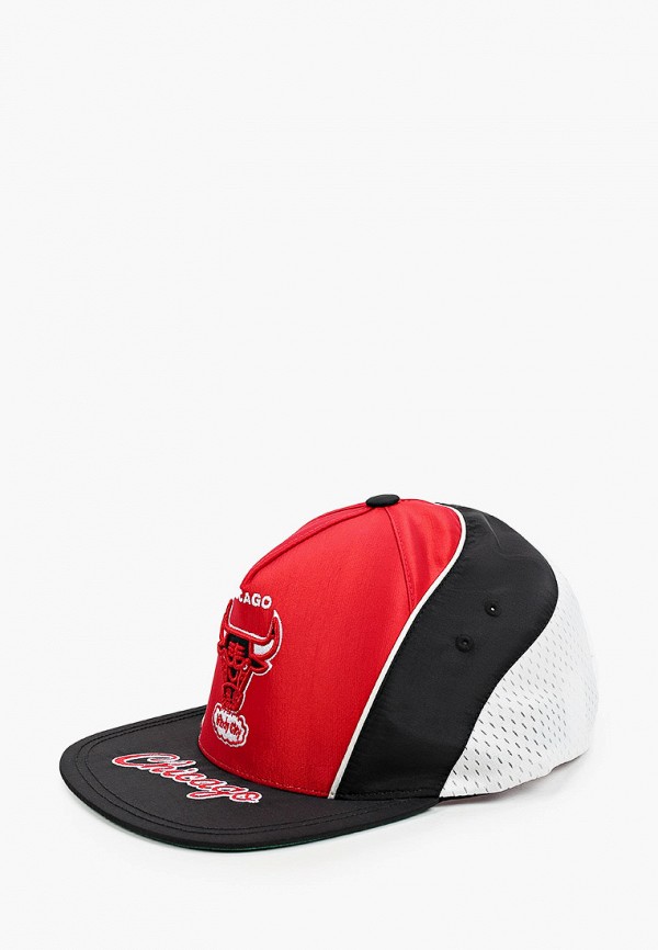 

Бейсболка Mitchell & Ness, Красный, NBA Chicago Bulls FREETHROW SNAPBACK HWC