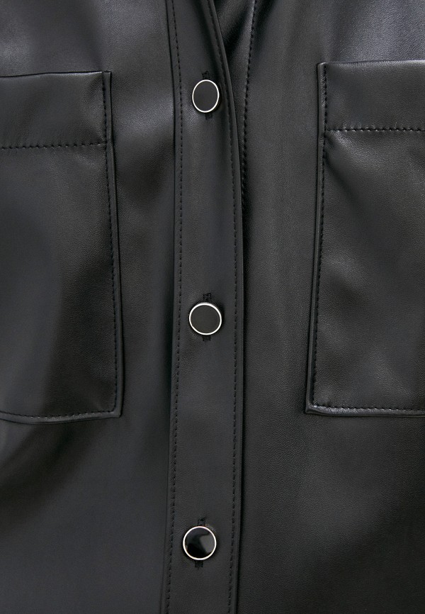 Рубашка Just Cavalli, цвет черный, размер 40 S04DL0278N39637 - фото 5