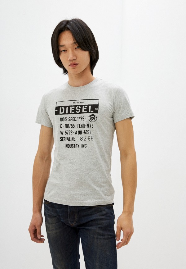 

Футболка Diesel, Серый