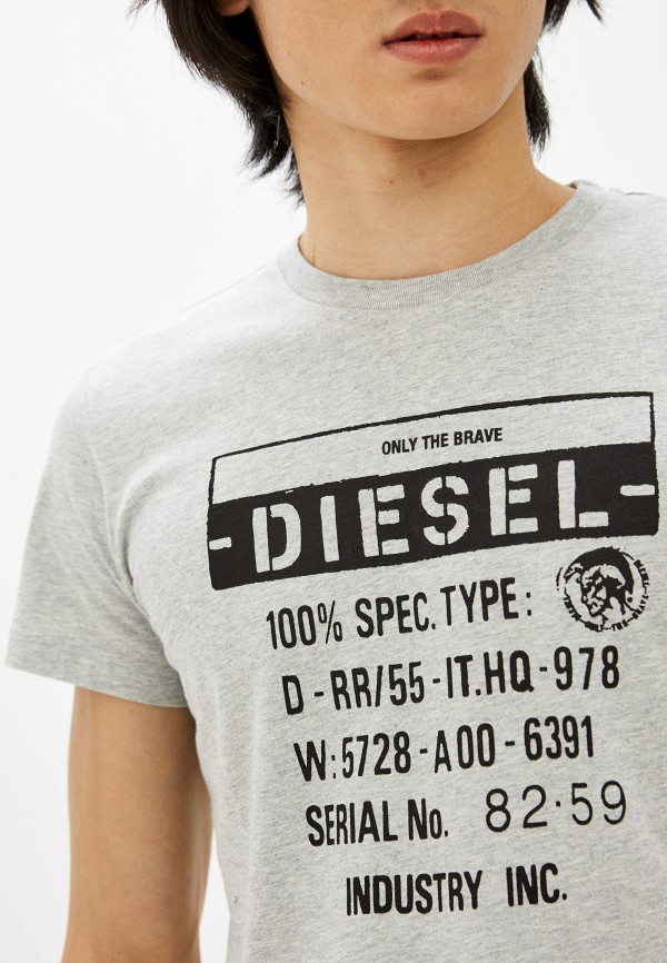 

Футболка Diesel, Серый
