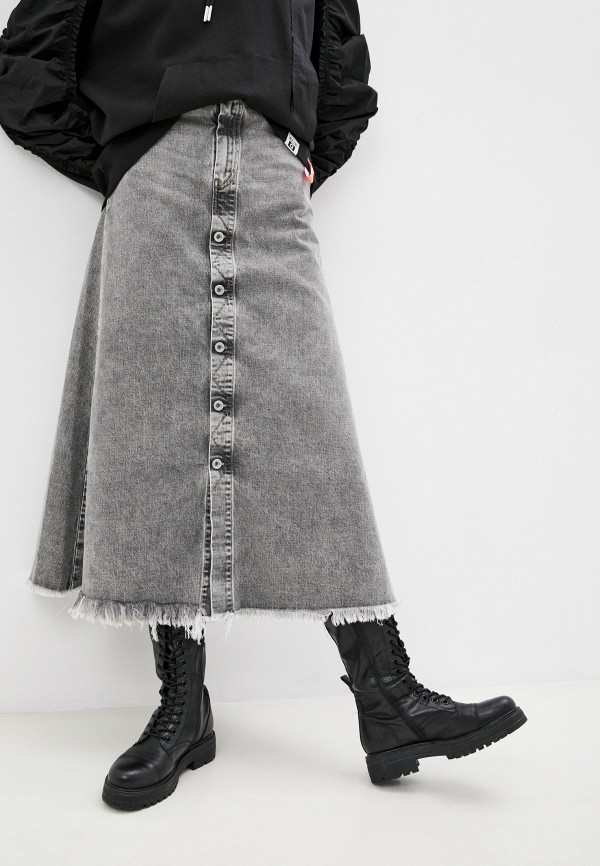 

Юбка джинсовая Diesel, Серый