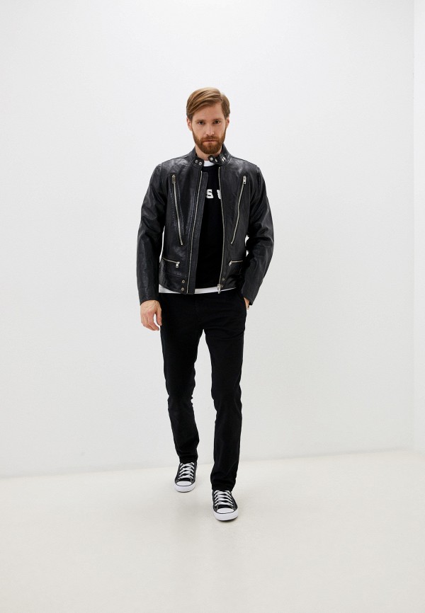 фото Куртка кожаная diesel