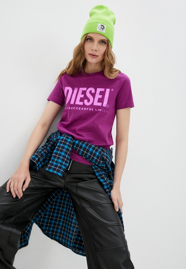 

Футболка Diesel, Фиолетовый