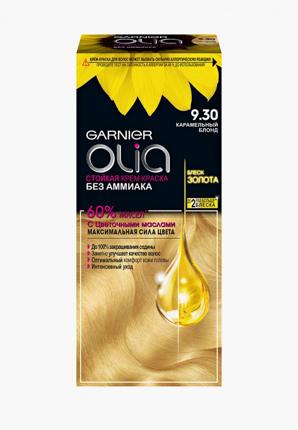 

Краска для волос Garnier, Белый, стойкая, с цветочными маслами