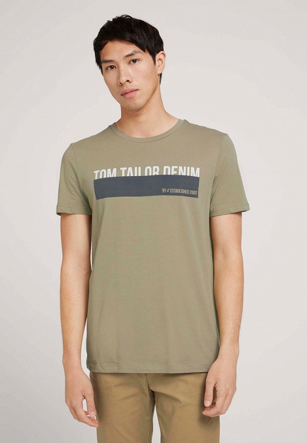 

Футболка Tom Tailor Denim, Хаки