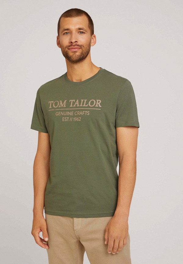

Футболка Tom Tailor, Хаки, Tom Tailor RTLAAQ279801