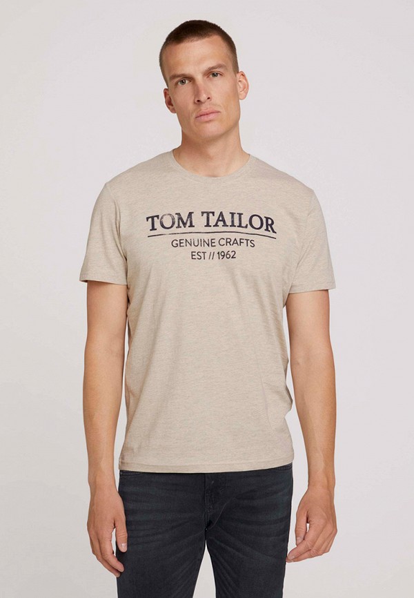 

Футболка Tom Tailor, Бежевый