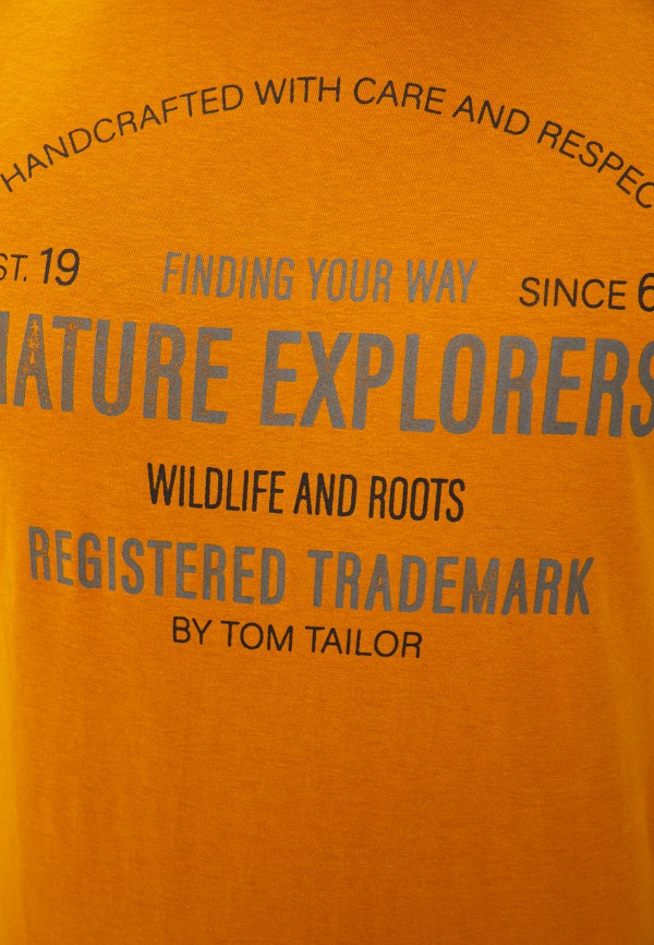 

Футболка Tom Tailor, Оранжевый