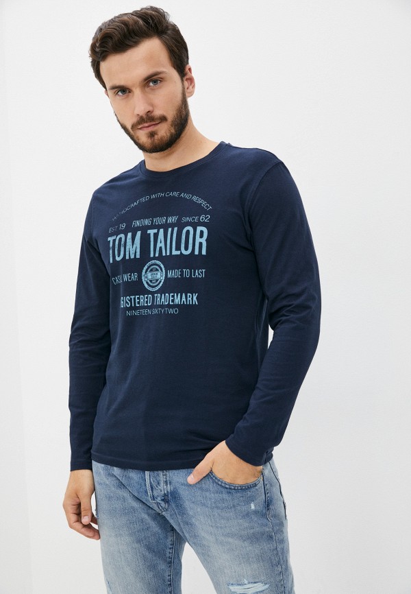 

Лонгслив Tom Tailor, Синий