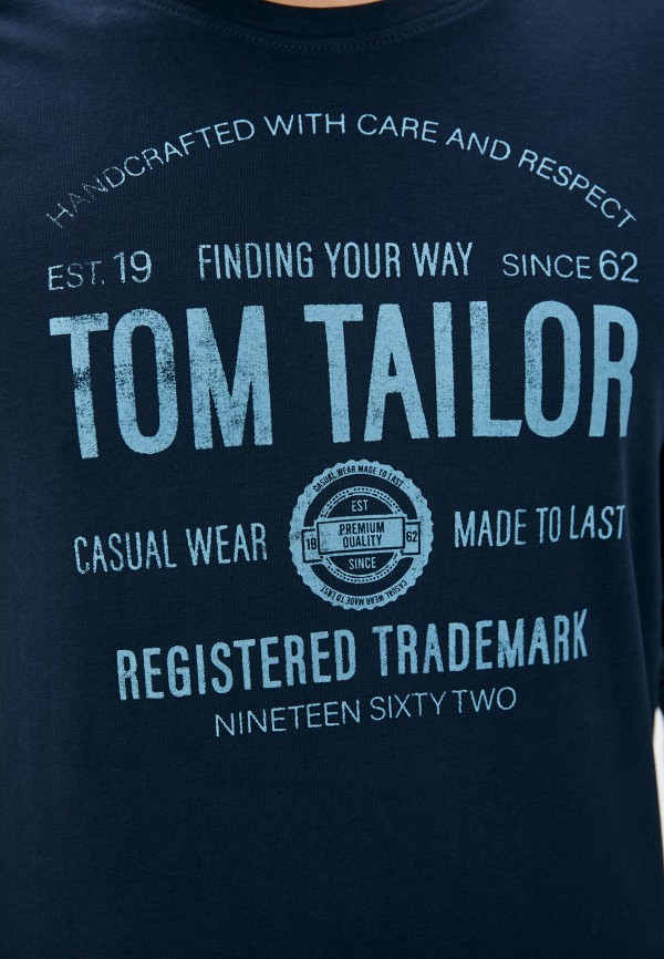 

Лонгслив Tom Tailor, Синий
