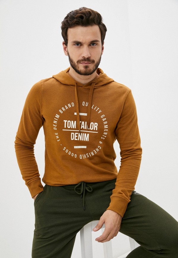 

Худи Tom Tailor Denim, Коричневый
