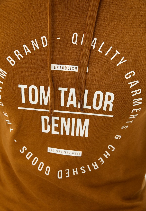 

Худи Tom Tailor Denim, Коричневый, Tom Tailor Denim RTLAAQ291101