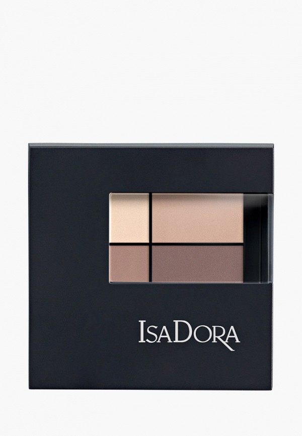 

Тени для век Isadora, Коричневый, Eyeshadow Quartet 01, 3,5 г
