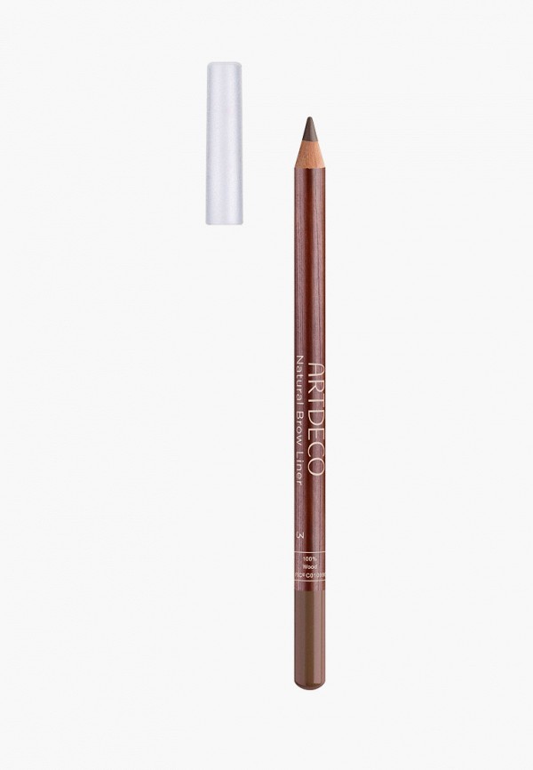 

Карандаш для бровей Artdeco, Коричневый, Natural Brow Liner, тон 3
