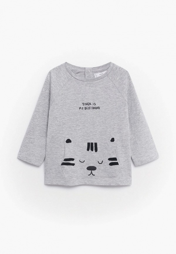 

Футболка Mango Kids, Серый, TITI