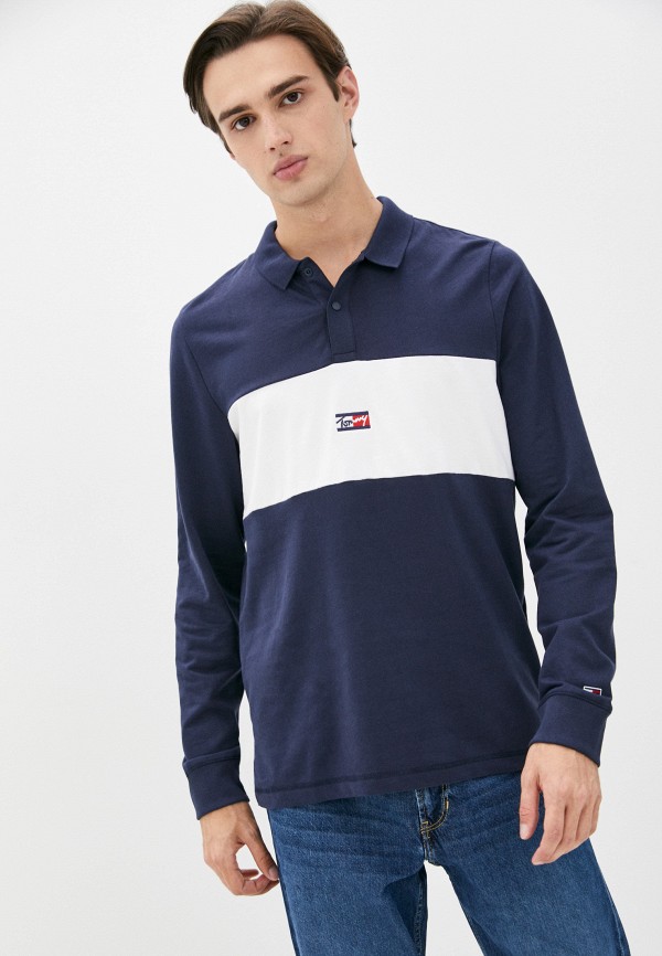 

Поло Tommy Jeans, Синий