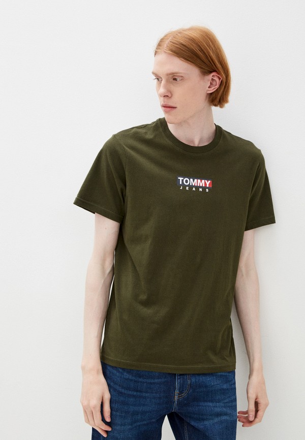 

Футболка Tommy Jeans, Хаки